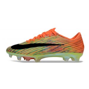 Nike Zoom Mercurial Vapor 17 Elite FG Orange Grön Svart för Herr Billiga Fotbollsskor Nike Zoom Mercurial Vapor 17 Elite FG Orange Grön Svart