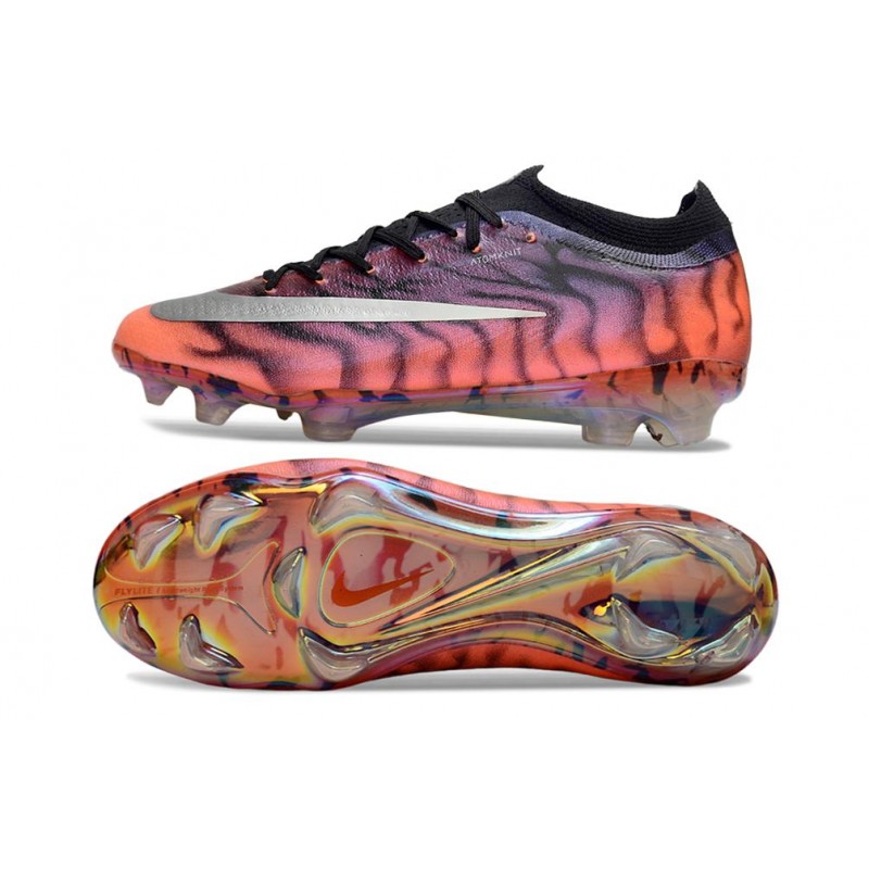 Nike Zoom Mercurial Vapor 17 Elite FG Orange Svart Silver för Herr 4 Billiga Fotbollsskor Nike Zoom Mercurial Vapor 17 Elite FG Orange Svart Silver 4