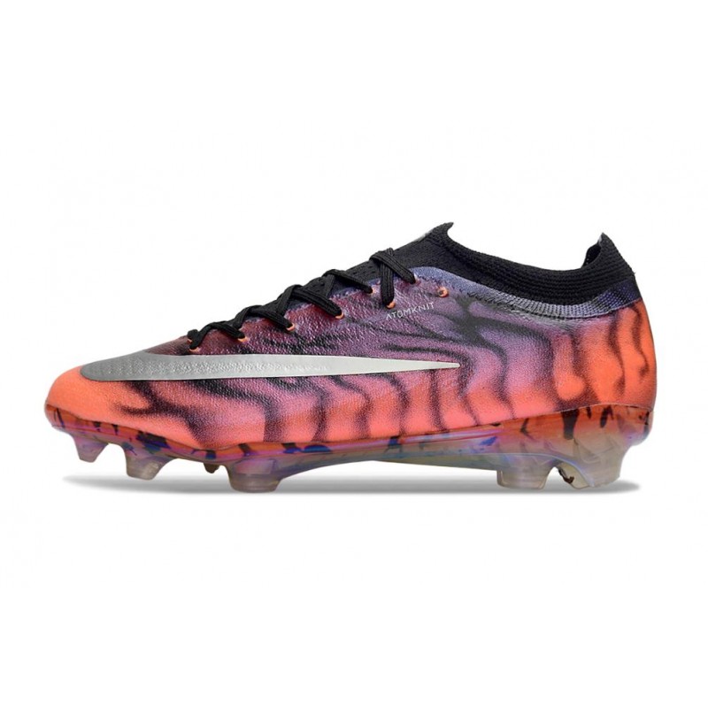 Nike Zoom Mercurial Vapor 17 Elite FG Orange Svart Silver för Herr 3 Billiga Fotbollsskor Nike Zoom Mercurial Vapor 17 Elite FG Orange Svart Silver 3