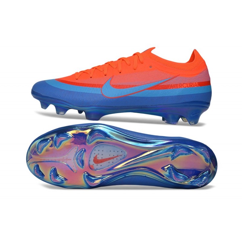 Nike Zoom Mercurial Vapor 17 Elite FG Röd Blå för Herr 4 Billiga Fotbollsskor Nike Zoom Mercurial Vapor 17 Elite FG Röd Blå 4