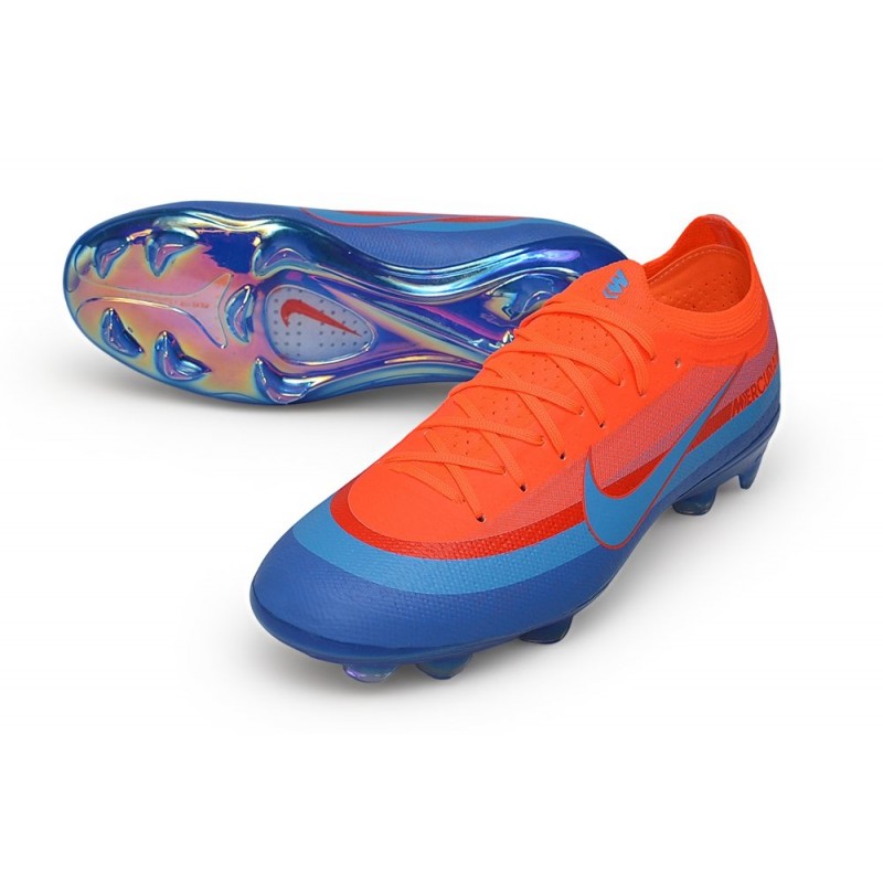 Nike Zoom Mercurial Vapor 17 Elite FG Röd Blå för Herr 7 Billiga Fotbollsskor Nike Zoom Mercurial Vapor 17 Elite FG Röd Blå 7