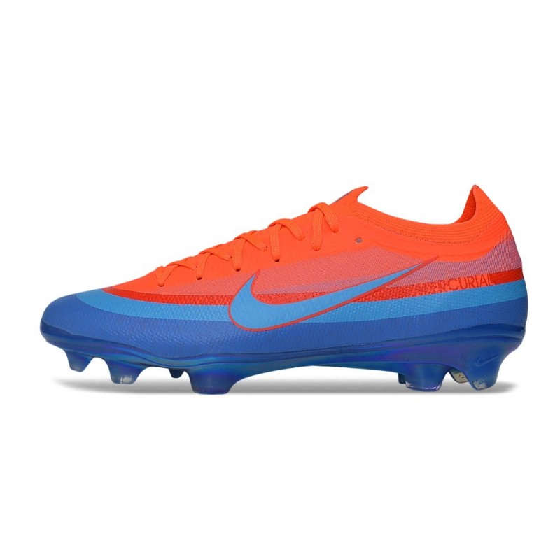 Nike Zoom Mercurial Vapor 17 Elite FG Röd Blå för Herr 3 Billiga Fotbollsskor Nike Zoom Mercurial Vapor 17 Elite FG Röd Blå 3