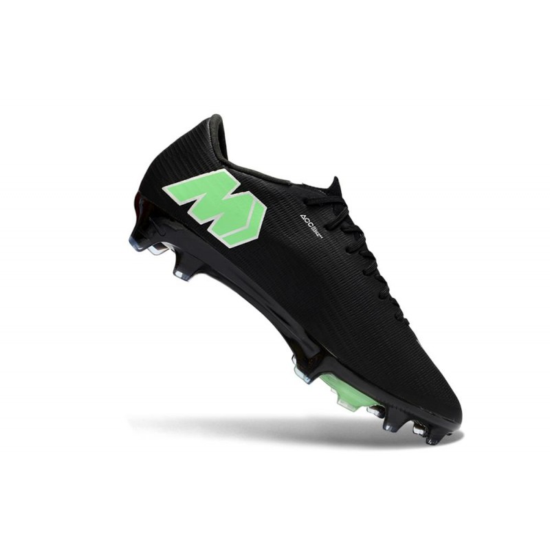Nike Zoom Mercurial Vapor 17 Elite FG Svart Grön för Herr 9 Billiga Fotbollsskor Nike Zoom Mercurial Vapor 17 Elite FG Svart Grön 9
