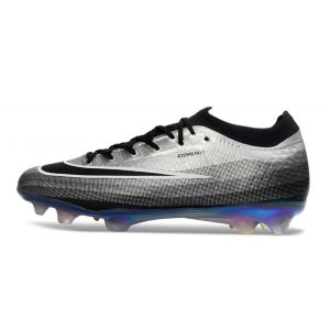 Nike Zoom Mercurial Vapor 17 Elite FG Svart Silver för Herr Billiga Fotbollsskor Nike Zoom Mercurial Vapor 17 Elite FG Svart Silver
