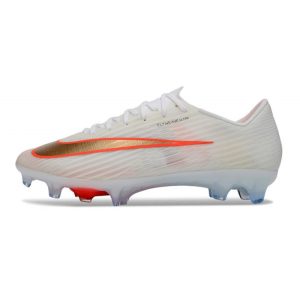 Nike Zoom Mercurial Vapor 17 Elite FG Vit Röd Guld för Herr Billiga Fotbollsskor Nike Zoom Mercurial Vapor 17 Elite FG Vit Röd Guld