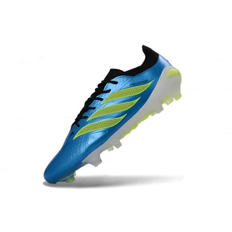 Skor Adidas Predator Elite Low FG Blå Grön för Herr 8 Billiga Fotbollsskor Skor Adidas Predator Elite Low FG Blå Grön 8