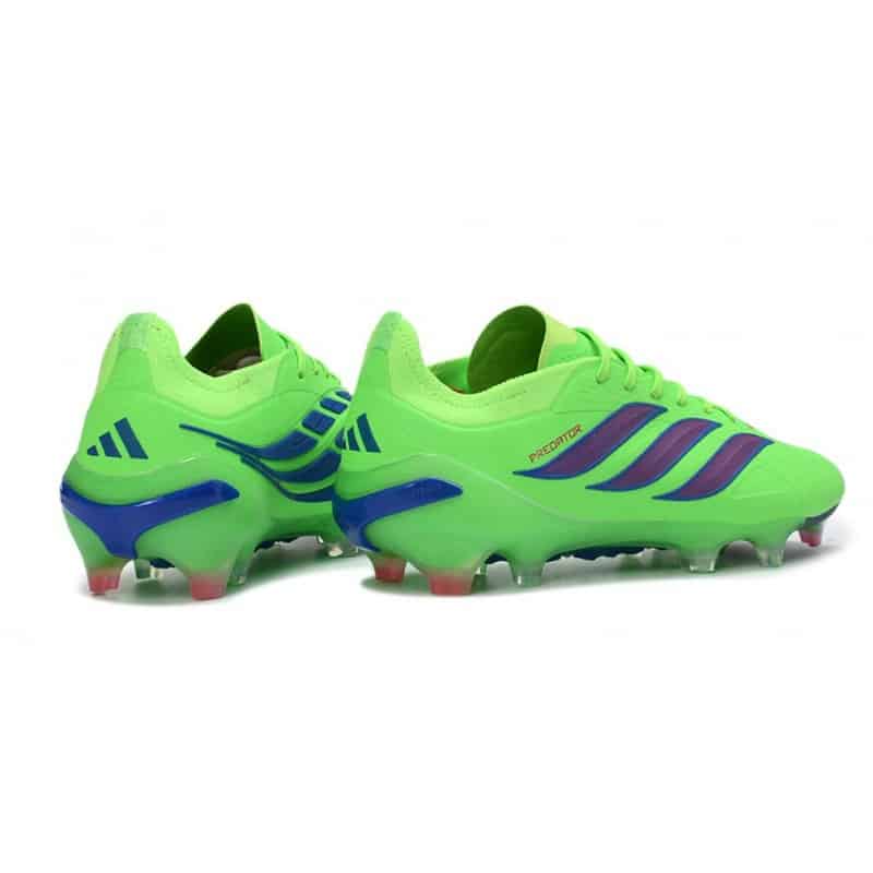 Skor Adidas Predator Elite Low FG Grön Blå för Herr 6 Billiga Fotbollsskor Skor Adidas Predator Elite Low FG Grön Blå 6