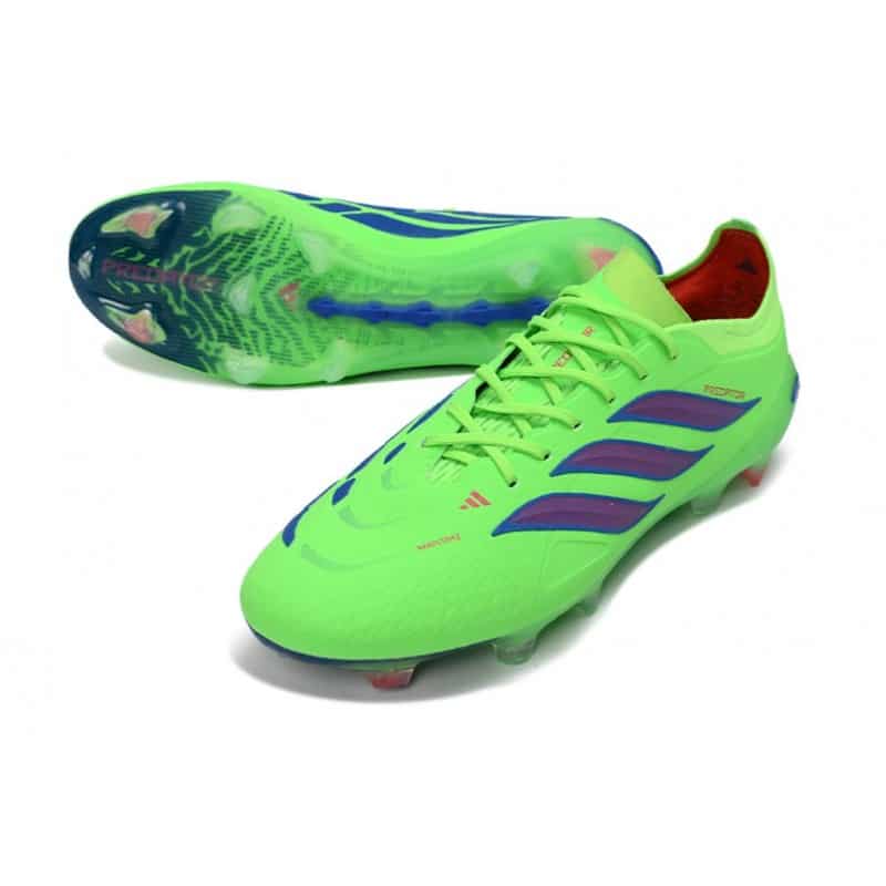 Skor Adidas Predator Elite Low FG Grön Blå för Herr 7 Billiga Fotbollsskor Skor Adidas Predator Elite Low FG Grön Blå 7