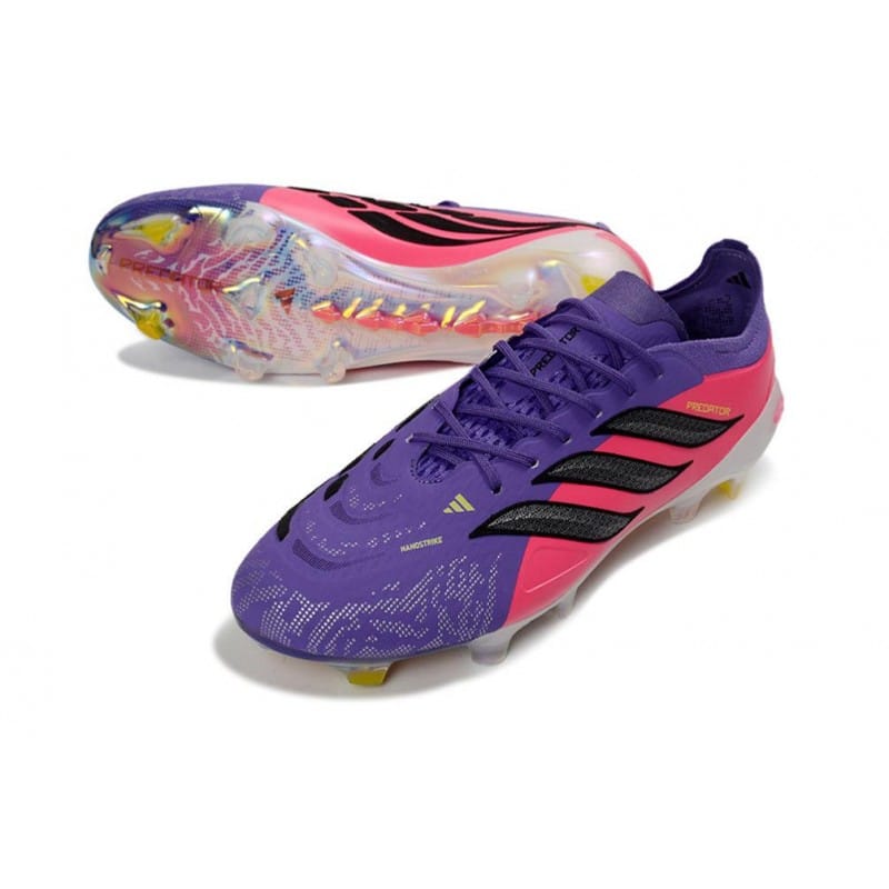 Skor Adidas Predator Elite Low FG Lila Rosa Svart för Herr 7 Billiga Fotbollsskor Skor Adidas Predator Elite Low FG Lila Rosa Svart 7