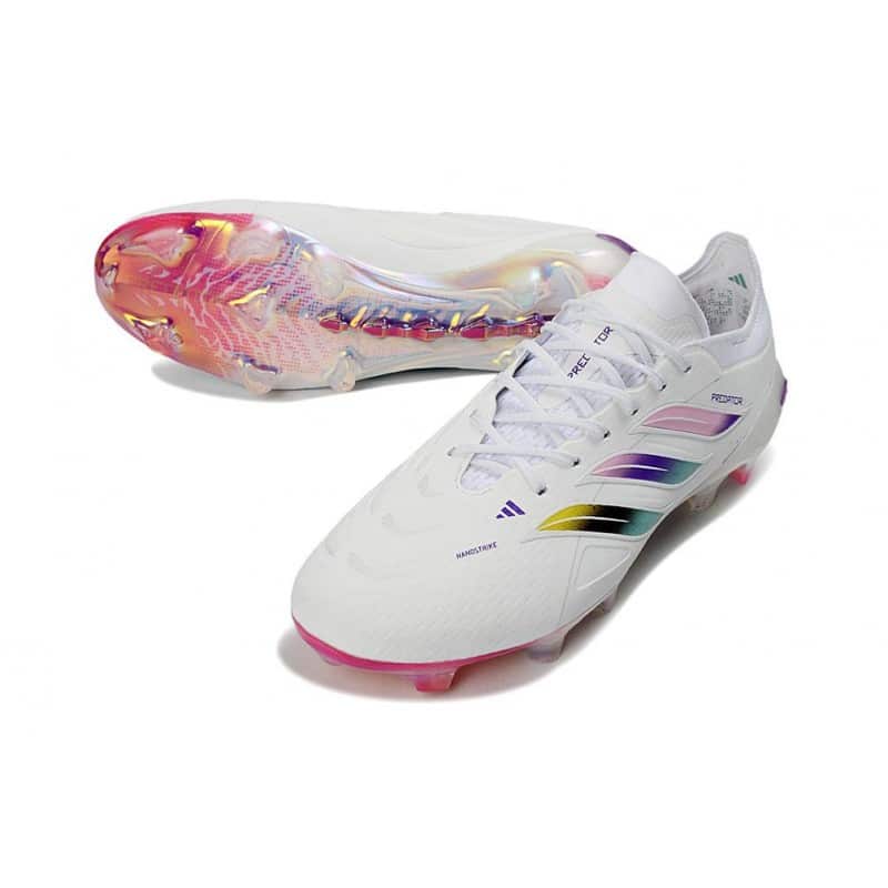 Skor Adidas Predator Elite Low FG Vit Rosa för Herr 7 Billiga Fotbollsskor Skor Adidas Predator Elite Low FG Vit Rosa 7