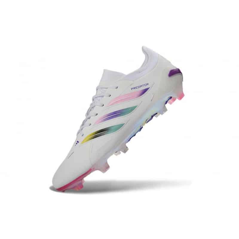 Skor Adidas Predator Elite Low FG Vit Rosa för Herr 8 Billiga Fotbollsskor Skor Adidas Predator Elite Low FG Vit Rosa 8