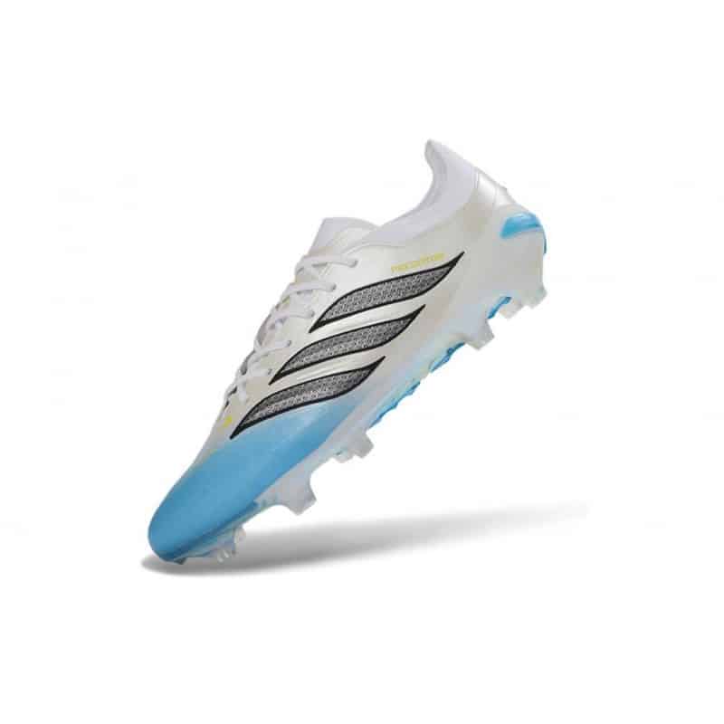 Skor Adidas Predator Elite Low FG Vit Svart Blå för Herr 8 Billiga Fotbollsskor Skor Adidas Predator Elite Low FG Vit Svart Blå 8