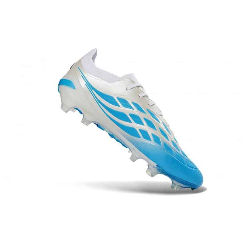 Skor Adidas Predator Elite Low FG Vit Svart Blå för Herr 9 Billiga Fotbollsskor Skor Adidas Predator Elite Low FG Vit Svart Blå 9