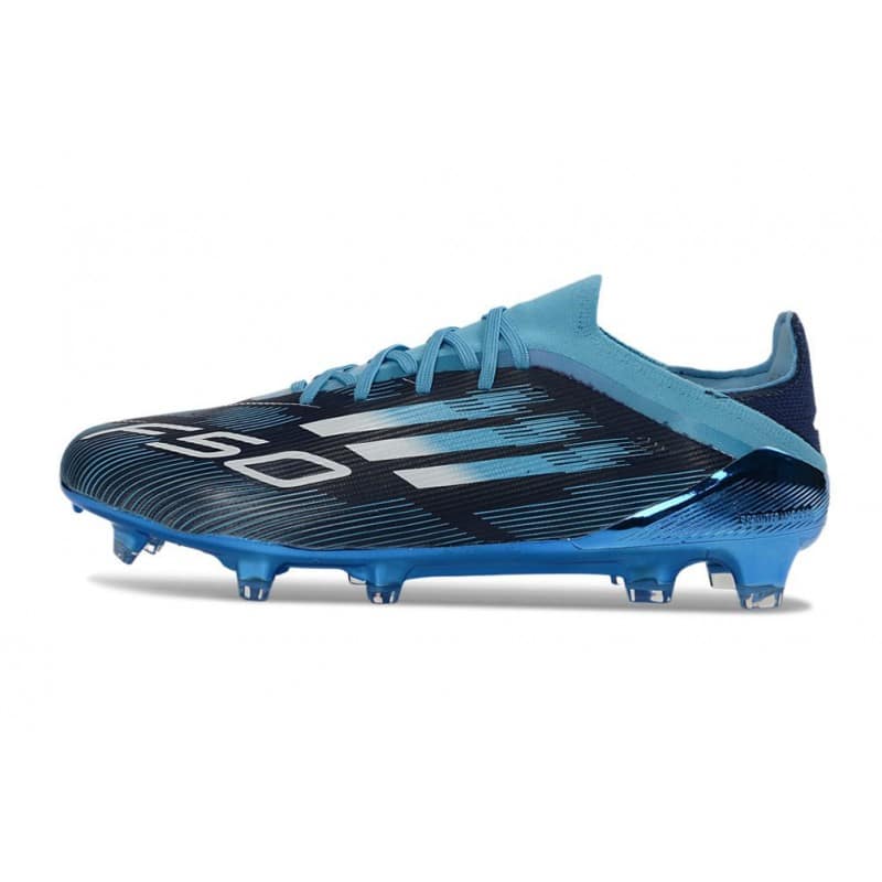 adidas F50 Elite FG Fotbollsskor för Män Svart Blå för Herr 3 Billiga Fotbollsskor adidas F50 Elite FG Fotbollsskor för Män Svart Blå 3