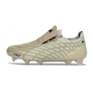 Fotbollsskor för Män adidas F50 Spider Elite FG Herrar Guld Grå för Herr Billiga Fotbollsskor Fotbollsskor för Män adidas F50 Spider Elite FG Herrar Guld Grå
