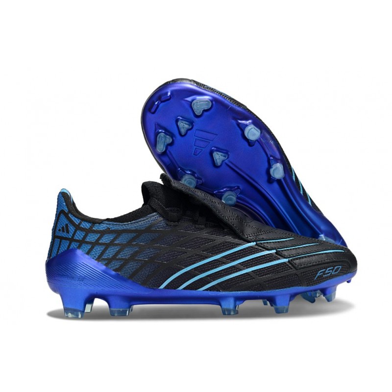 Fotbollsskor för Män adidas F50 Spider Elite FG Herrar Svart Blå för Herr 5 Billiga Fotbollsskor Fotbollsskor för Män adidas F50 Spider Elite FG Herrar Svart Blå 5