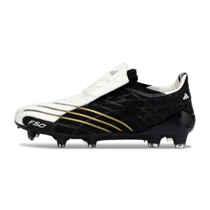 Fotbollsskor för Män adidas F50 Spider Elite FG Herrar Svart Vit för Herr Billiga Fotbollsskor Fotbollsskor för Män adidas F50 Spider Elite FG Herrar Svart Vit