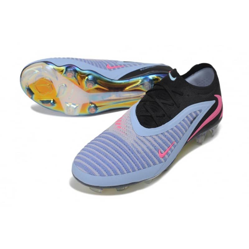 Fotbollsskorna Nike Phantom 6 Elite Low FG Blå Svart Rosa för Herr 7 Billiga Fotbollsskor Fotbollsskorna Nike Phantom 6 Elite Low FG Blå Svart Rosa 7