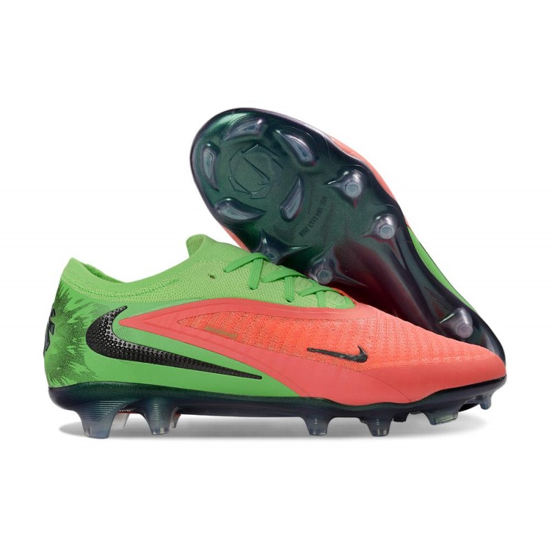 Fotbollsskorna Nike Phantom 6 Elite Low FG Erling Haaland Personal Edition – Röd Grön för Herr 5 Billiga Fotbollsskor Fotbollsskorna Nike Phantom 6 Elite Low FG Erling Haaland Personal Edition – Röd Grön 5