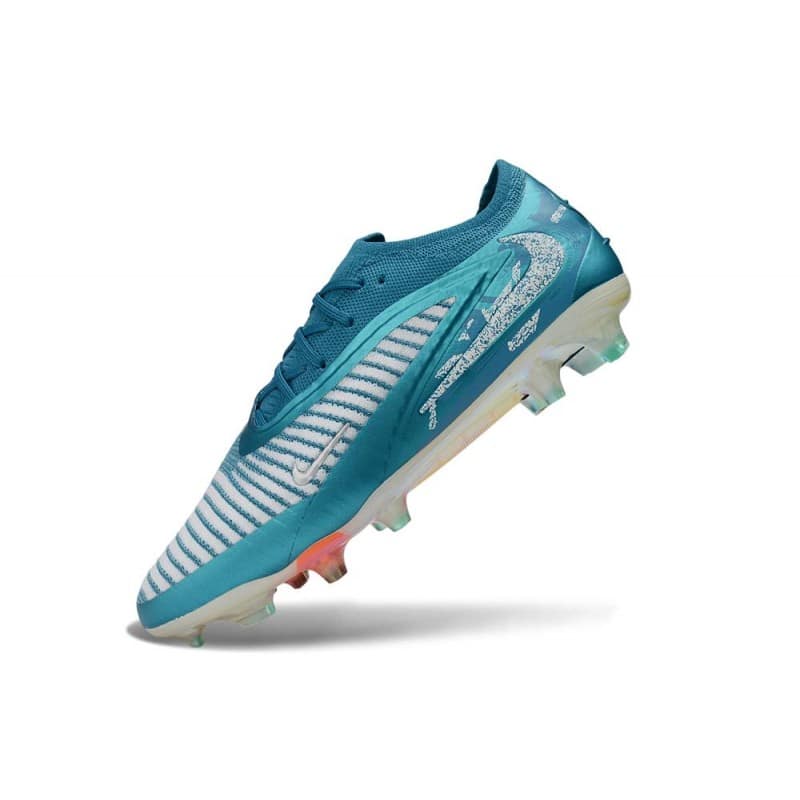 Fotbollsskorna Nike Phantom 6 Elite Low FG Grön Vit för Herr 8 Billiga Fotbollsskor Fotbollsskorna Nike Phantom 6 Elite Low FG Grön Vit 8