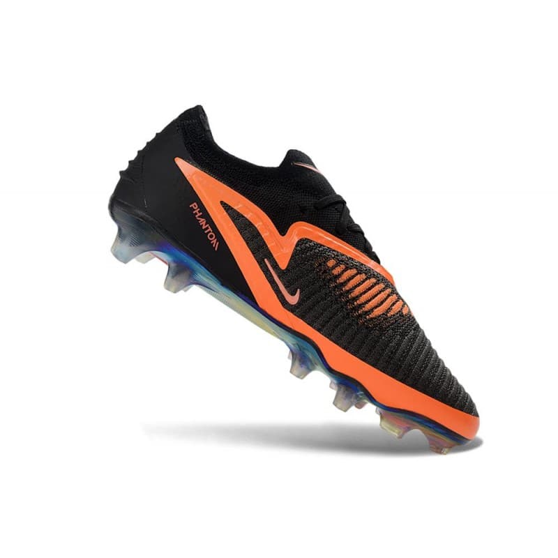 Fotbollsskorna Nike Phantom 6 Elite Low FG Svart Röd för Herr 9 Billiga Fotbollsskor Fotbollsskorna Nike Phantom 6 Elite Low FG Svart Röd 9