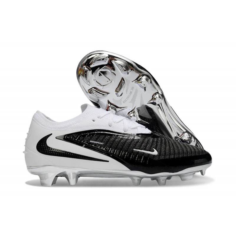 Fotbollsskorna Nike Phantom 6 Elite Low FG Svart Vit för Herr 5 Billiga Fotbollsskor Fotbollsskorna Nike Phantom 6 Elite Low FG Svart Vit 5