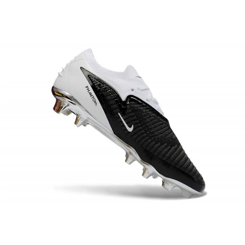 Fotbollsskorna Nike Phantom 6 Elite Low FG Svart Vit för Herr 9 Billiga Fotbollsskor Fotbollsskorna Nike Phantom 6 Elite Low FG Svart Vit 9