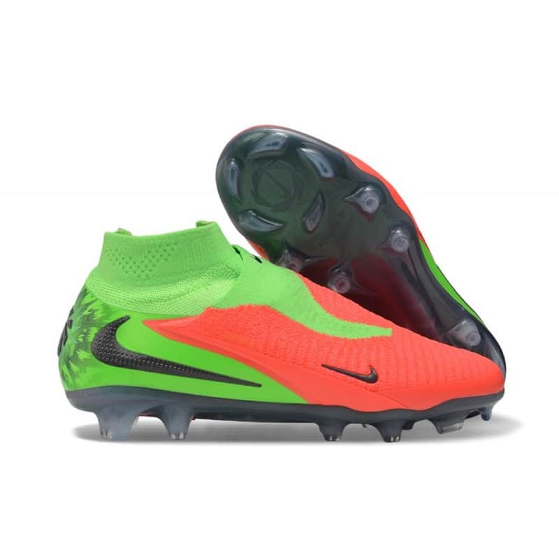 Nike Phantom 6 High Elite Fg Erling Haaland Personal Edition – Svart Grön för Herr 5 Billiga Fotbollsskor Nike Phantom 6 High Elite Fg Erling Haaland Personal Edition – Svart Grön 5