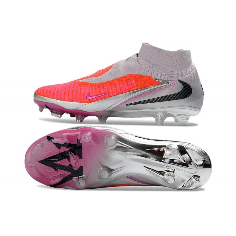 Nike Phantom 6 High Elite Fg Fotbollsskorna Alexia Putellas Röd Svart för Herr 4 Billiga Fotbollsskor Nike Phantom 6 High Elite Fg Fotbollsskorna Alexia Putellas Röd Svart 4