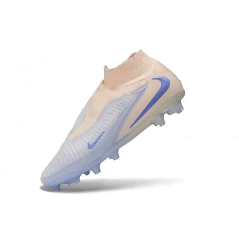 Nike Phantom 6 High Elite Fg Fotbollsskorna Blå Vit för Herr 8 Billiga Fotbollsskor Nike Phantom 6 High Elite Fg Fotbollsskorna Blå Vit 8