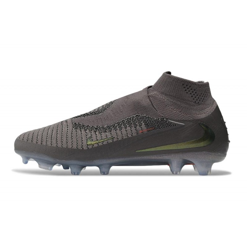 Nike Phantom 6 High Elite Fg Fotbollsskorna Grå för Herr 3 Billiga Fotbollsskor Nike Phantom 6 High Elite Fg Fotbollsskorna Grå 3