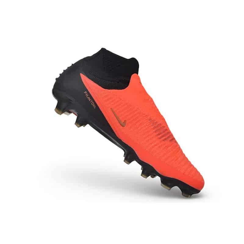 Nike Phantom 6 High Elite Fg Fotbollsskorna Röd Svart för Herr 9 Billiga Fotbollsskor Nike Phantom 6 High Elite Fg Fotbollsskorna Röd Svart 9