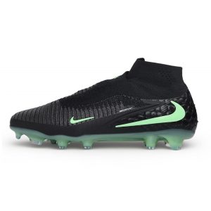 Nike Phantom 6 High Elite Fg Fotbollsskorna Svart Grön för Herr Billiga Fotbollsskor Nike Phantom 6 High Elite Fg Fotbollsskorna Svart Grön